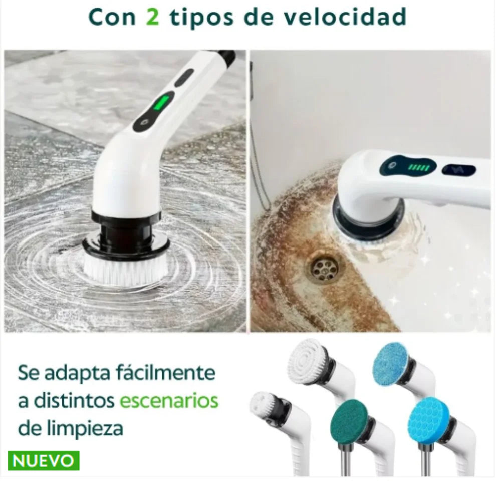 CEPILLO MULTIFUNCIONA 9 en 1 + 🎁 1 TAPIZ ANTIDESLIZANTE - GRATIS 🎁