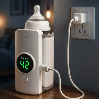 CALENTADOR DE BIBERONES CON PANTALLA LED BEBE