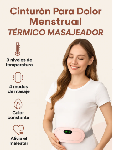 ALIVIO COLICOS MENSTRUALES - CINTURON TERMICO