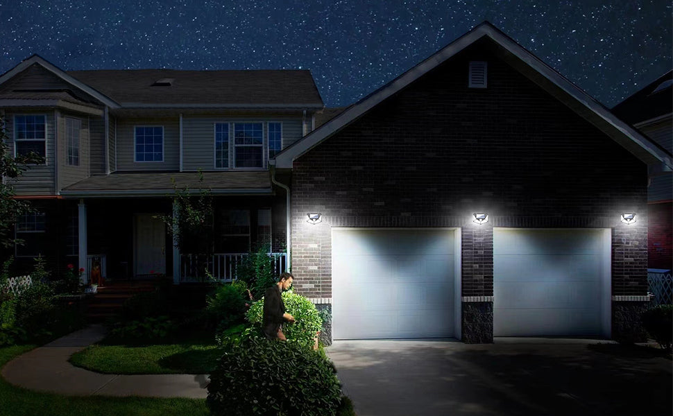 LAMPARA LUZ SOLAR CON SENSOR DE MOVIMIENTO