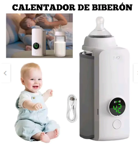 CALENTADOR DE BIBERONES CON PANTALLA LED BEBE